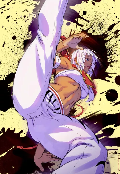 Elena from Street Fighter [@LeJeanX3]