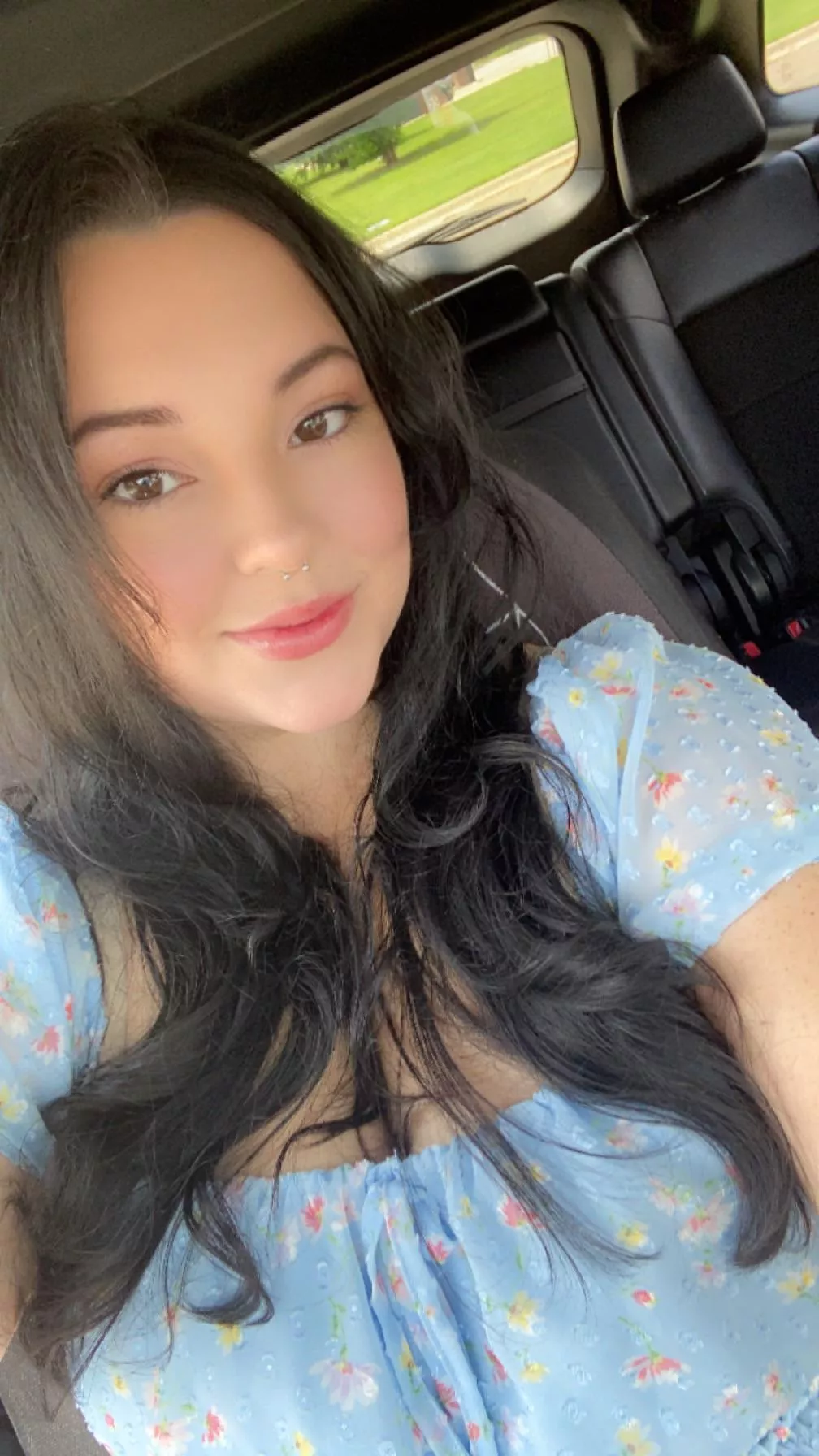 Feeling cute in blue