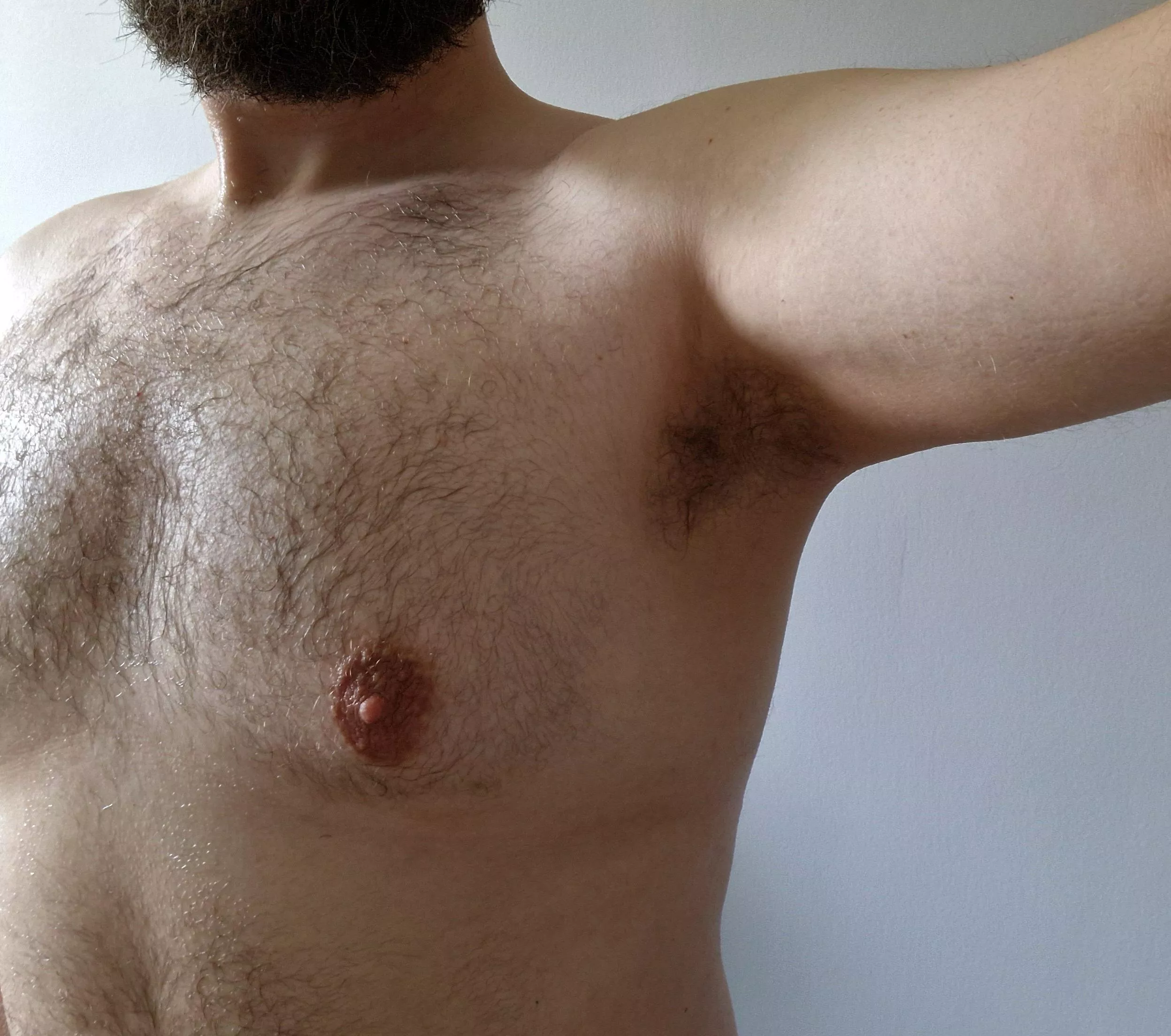 Got a little sweaty, so I need a shower buddy! 