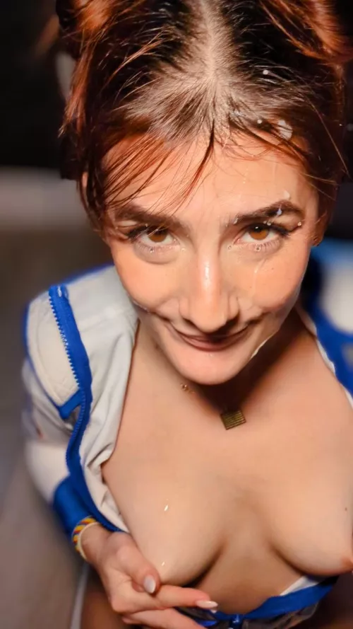 He Says I Look Prettiest With Cum On My Face 