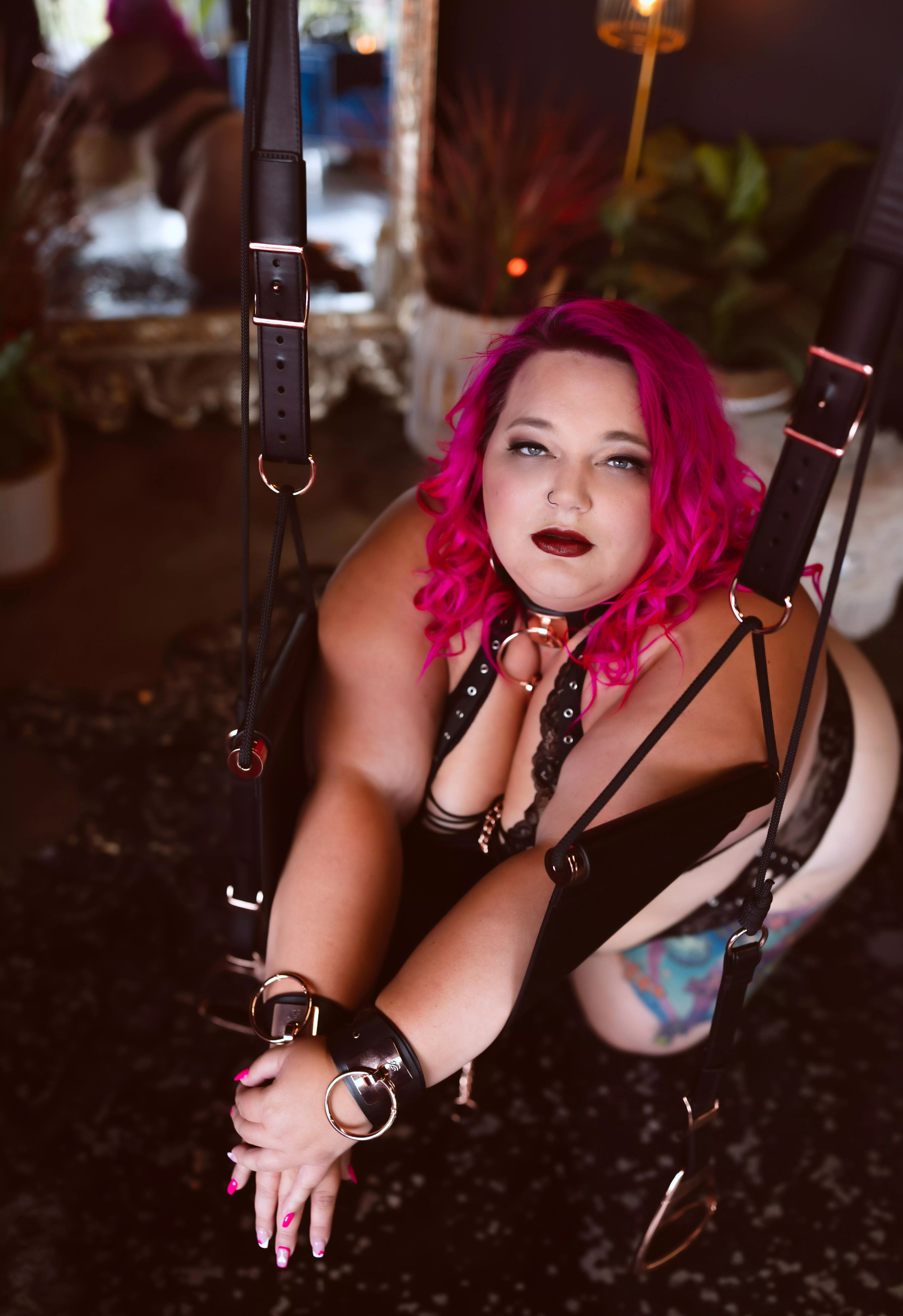 I like when I get to play on the swings 