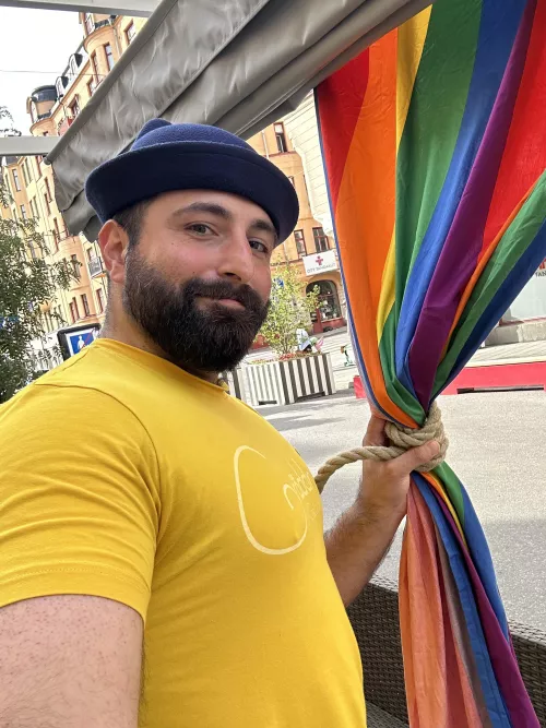 It’s Pride week in Stockholm right now🏳️🌈🏳️⚧️ Happy Pride everyone ❤️