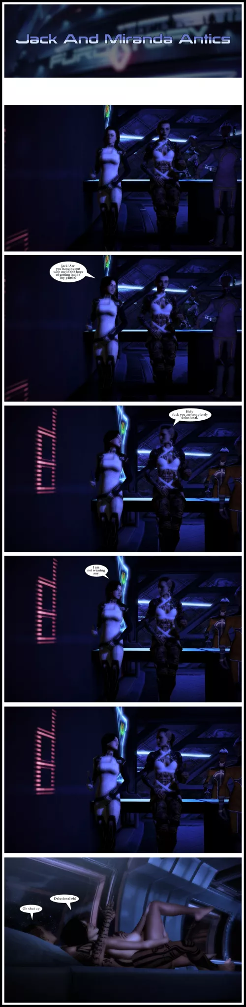 Jack and Miranda antics. (Rastifan)