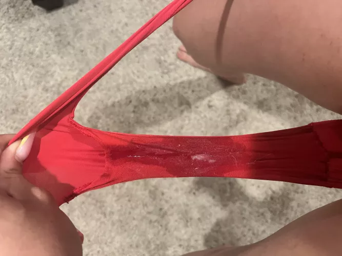 Just a like soaked. Might need to change