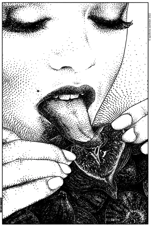 La saison gourmande (Gluttony) by Apollonia Saintclair