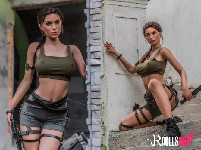 Lara Croft is ready for another adventure, will you join? (Game Lady Doll)