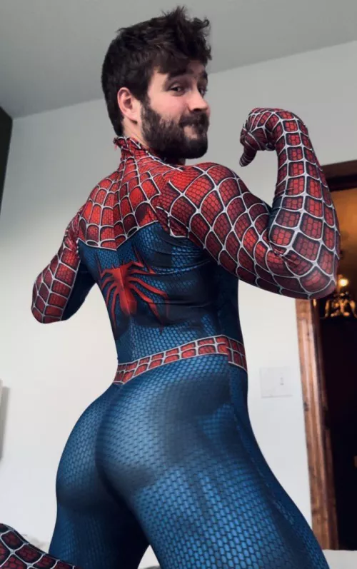 Peter Parker looking thick 