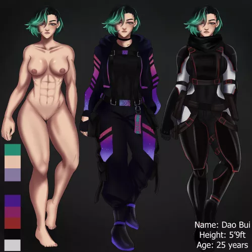 {Promo} Oc Auction (There will be a Vore sequence added if bidding goes over £150)