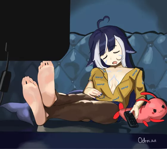 Shylily couldn't beat sleep