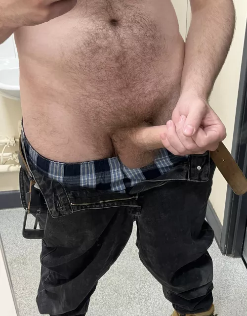 Think we could fuck in a bathroom?