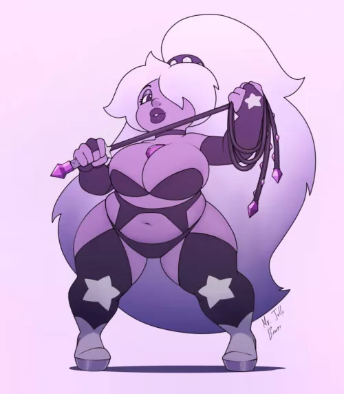 What do y’all think of Amethyst’s new fit? 