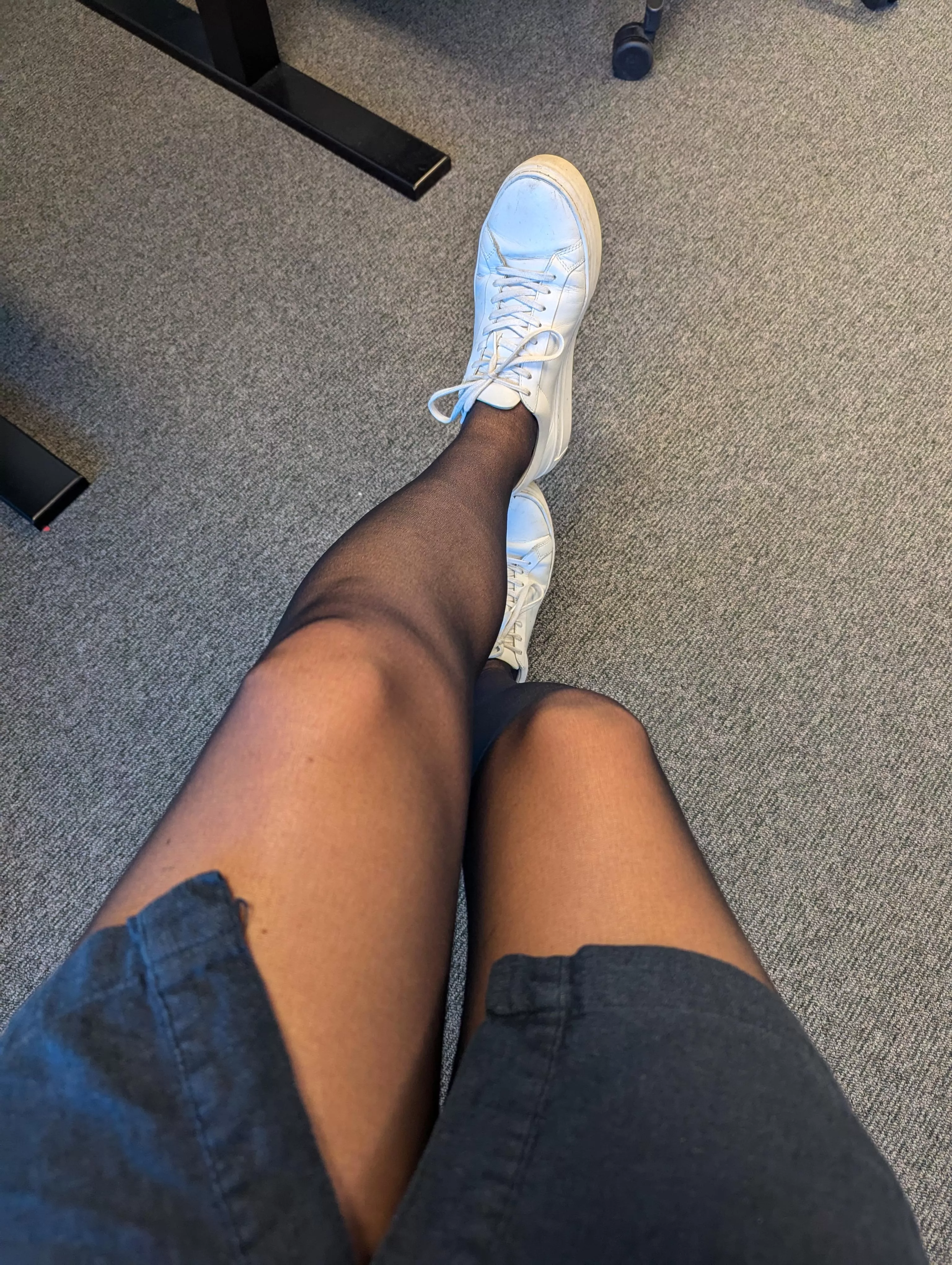 What do you recon my coworkers are thinking when they see me? 