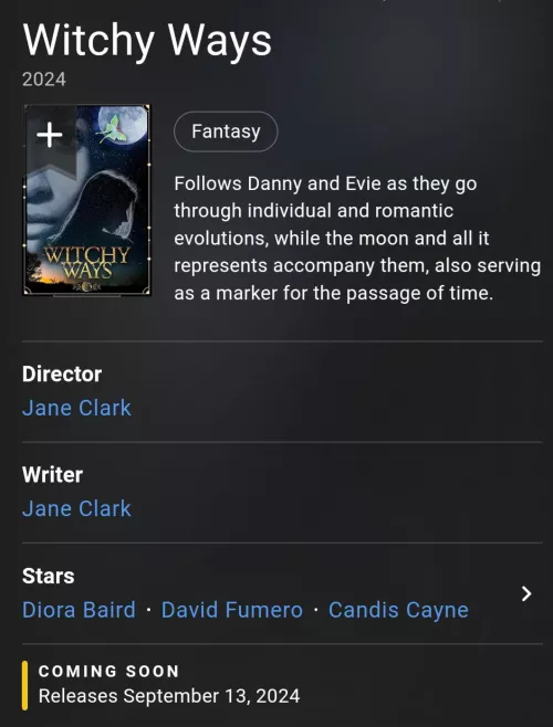 Witchy Ways coming soon September 13th