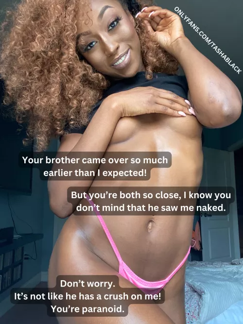 You're so paranoid. Loosen up!