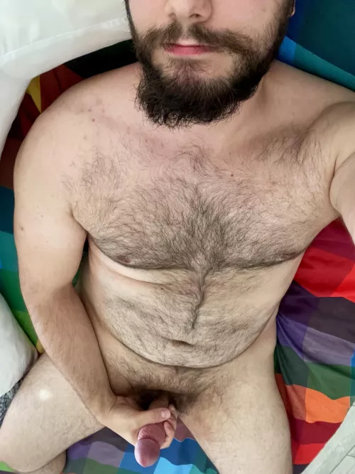 Check out my furry pillows. Oh yeah, I’m horny. How about you?