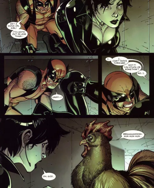 Damn, that's a truly cockblock [Deadpool 2008 Issue 17]