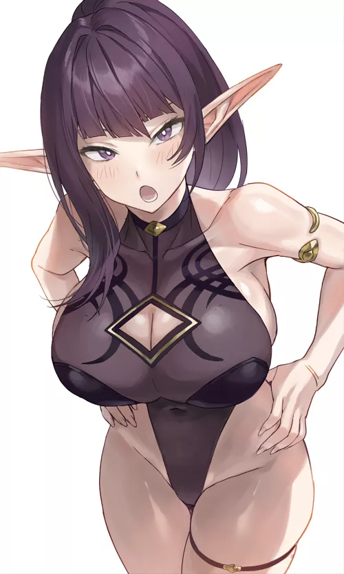 Elves are thick [Artist's OC]