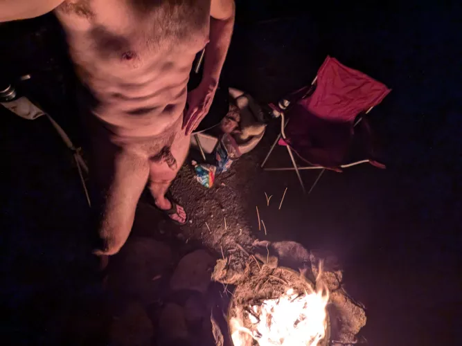 Enjoying the warm summer evenings!