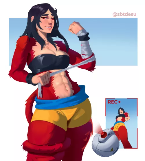 I did this female Super Saiyan 4, what did you guys think?