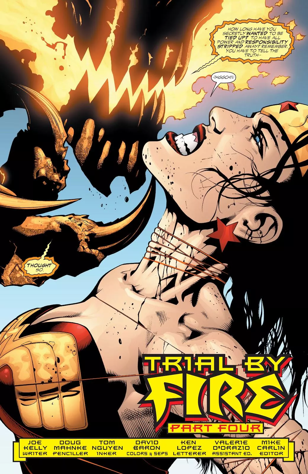 JLA Vol 1 #87 Trial by Fire, Part 4