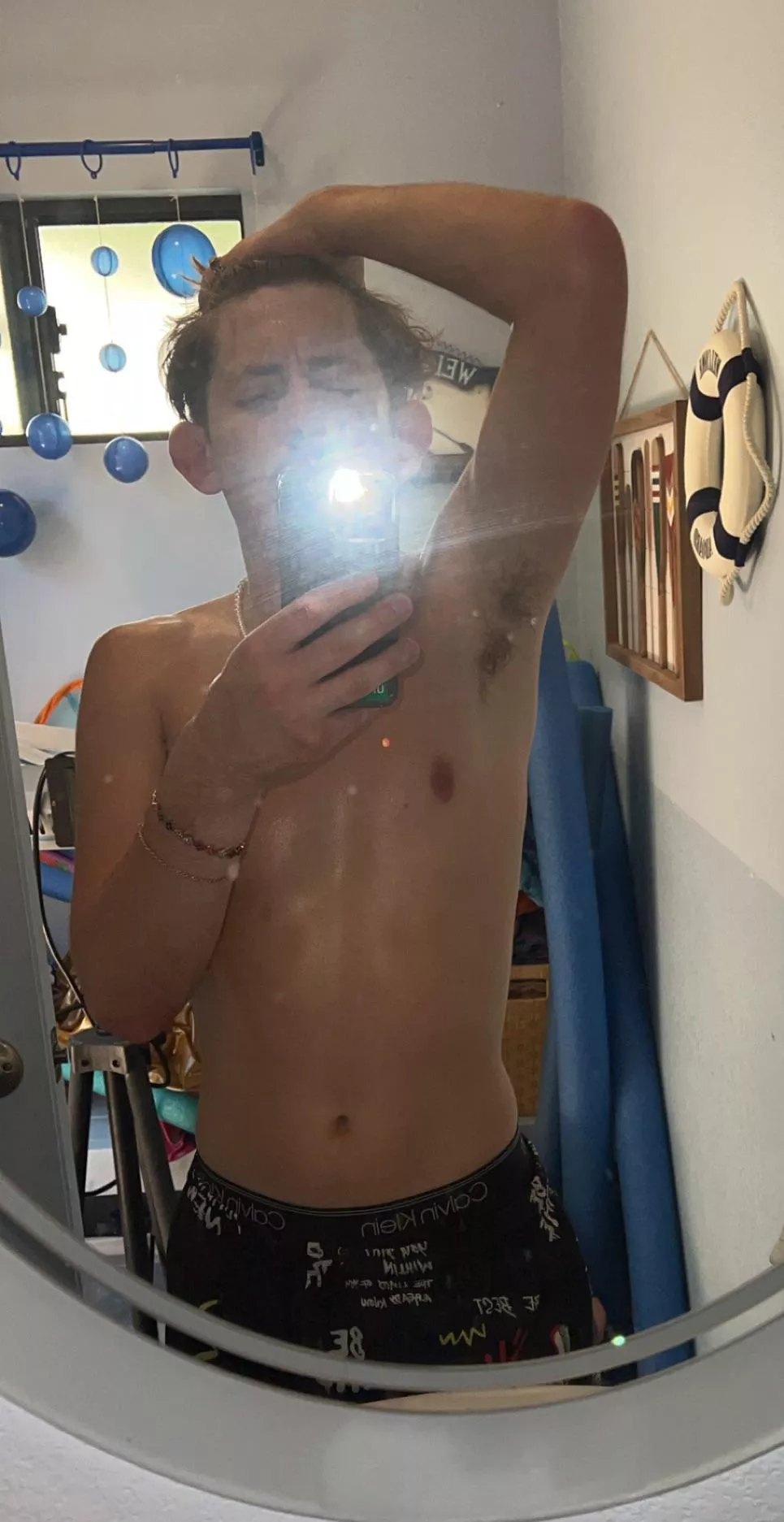 Just finished tanning, now come lick! 