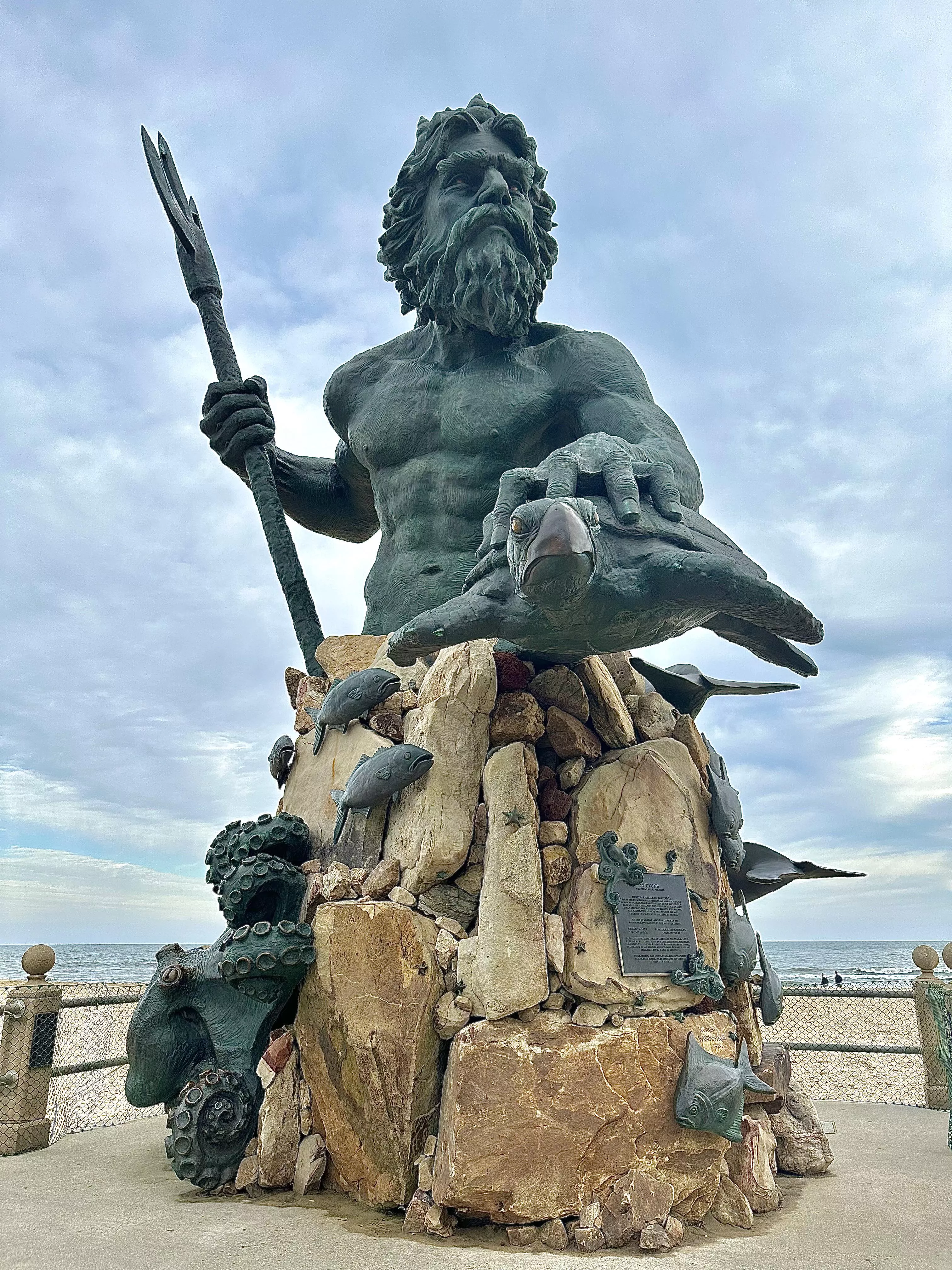Neptune statue Virginia Beach