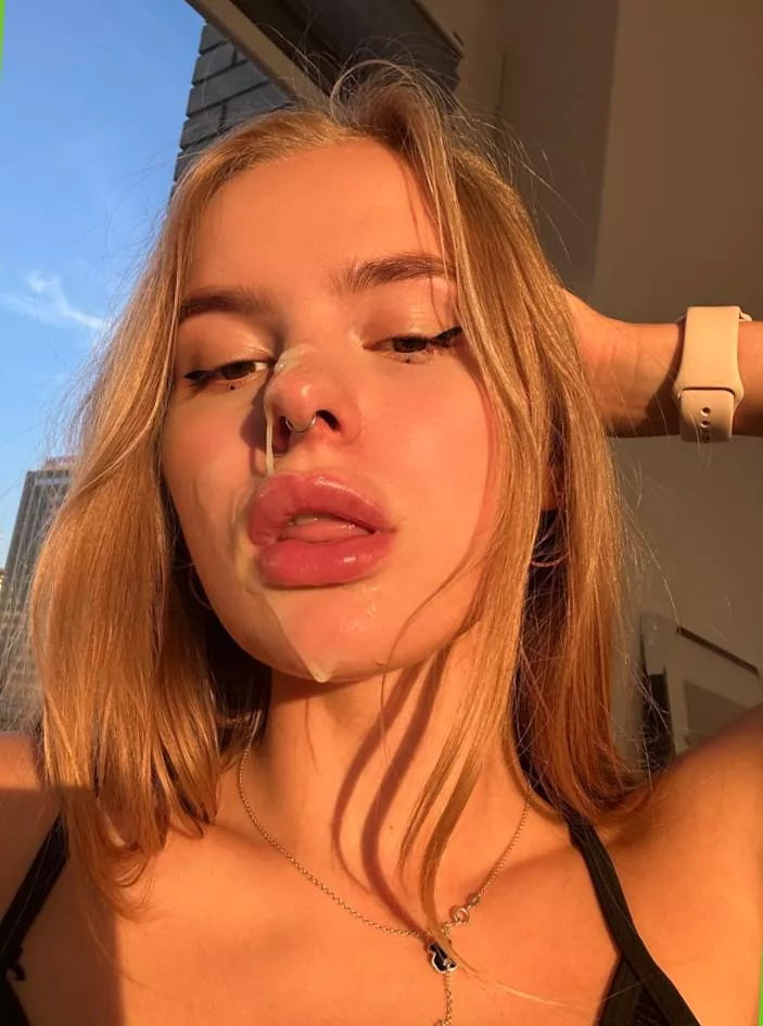 When I'm a good girl I get facials