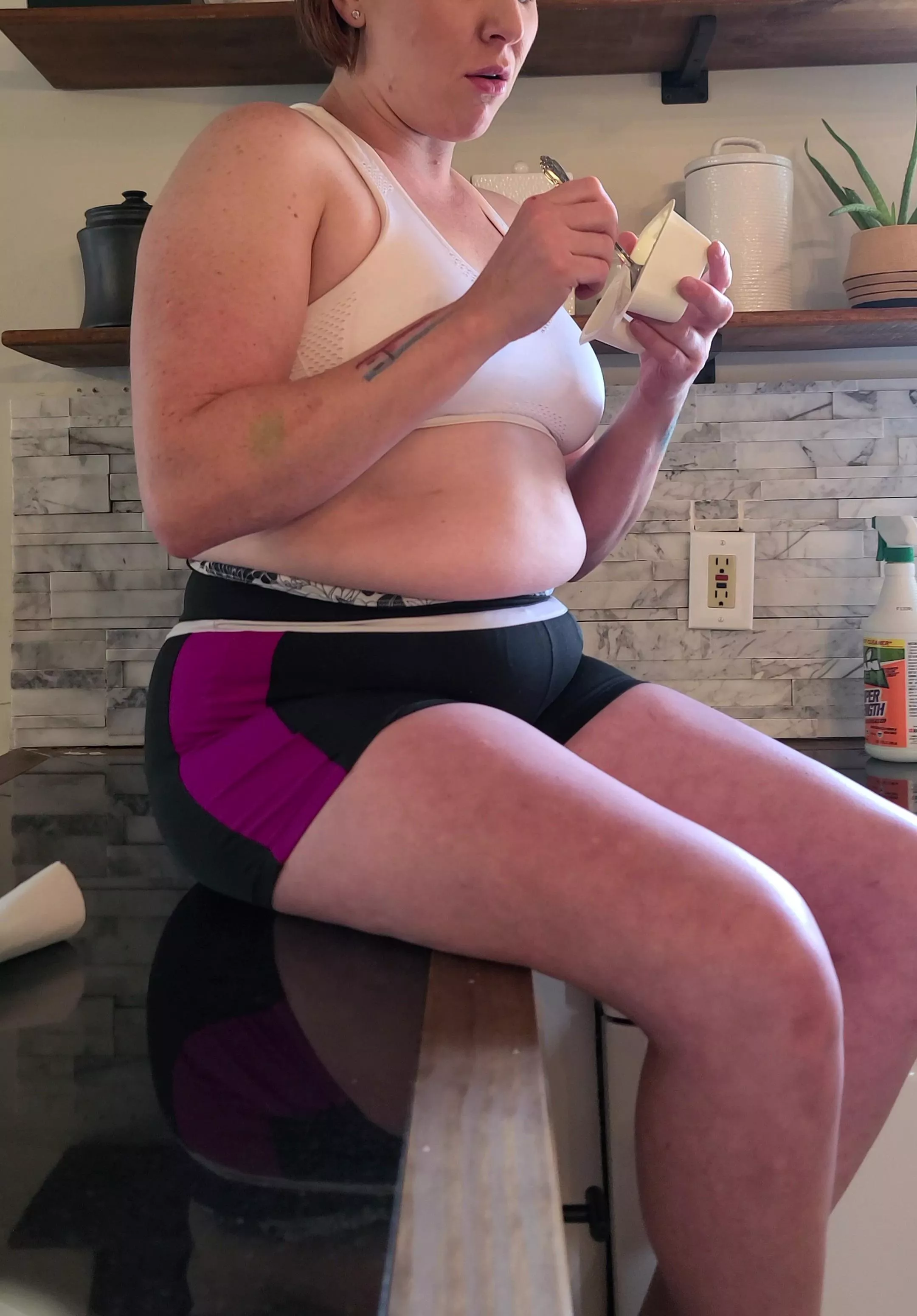 Yogurt is sooo healthy 😋 