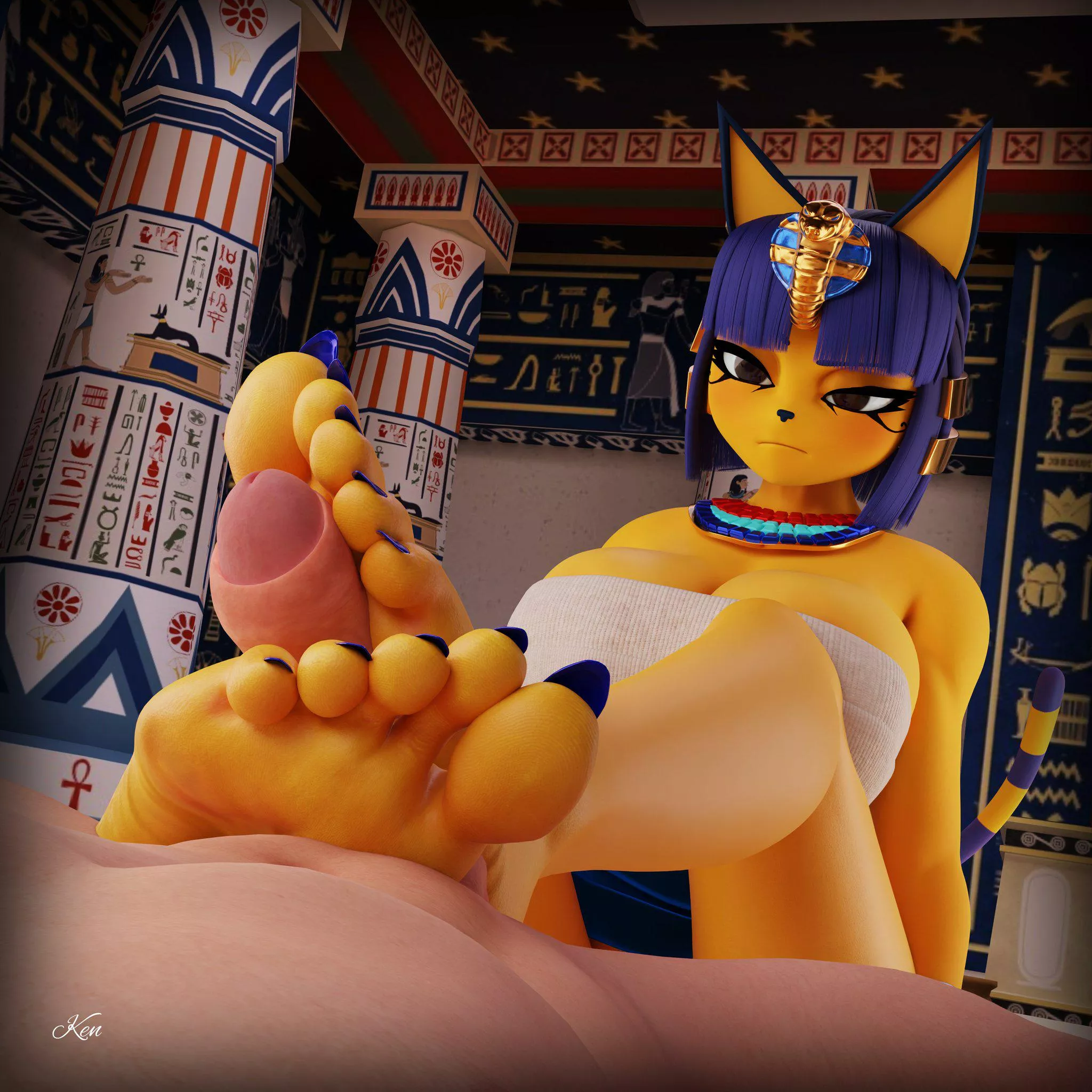 Ankha [Animal Crossing] (Kenaga) 