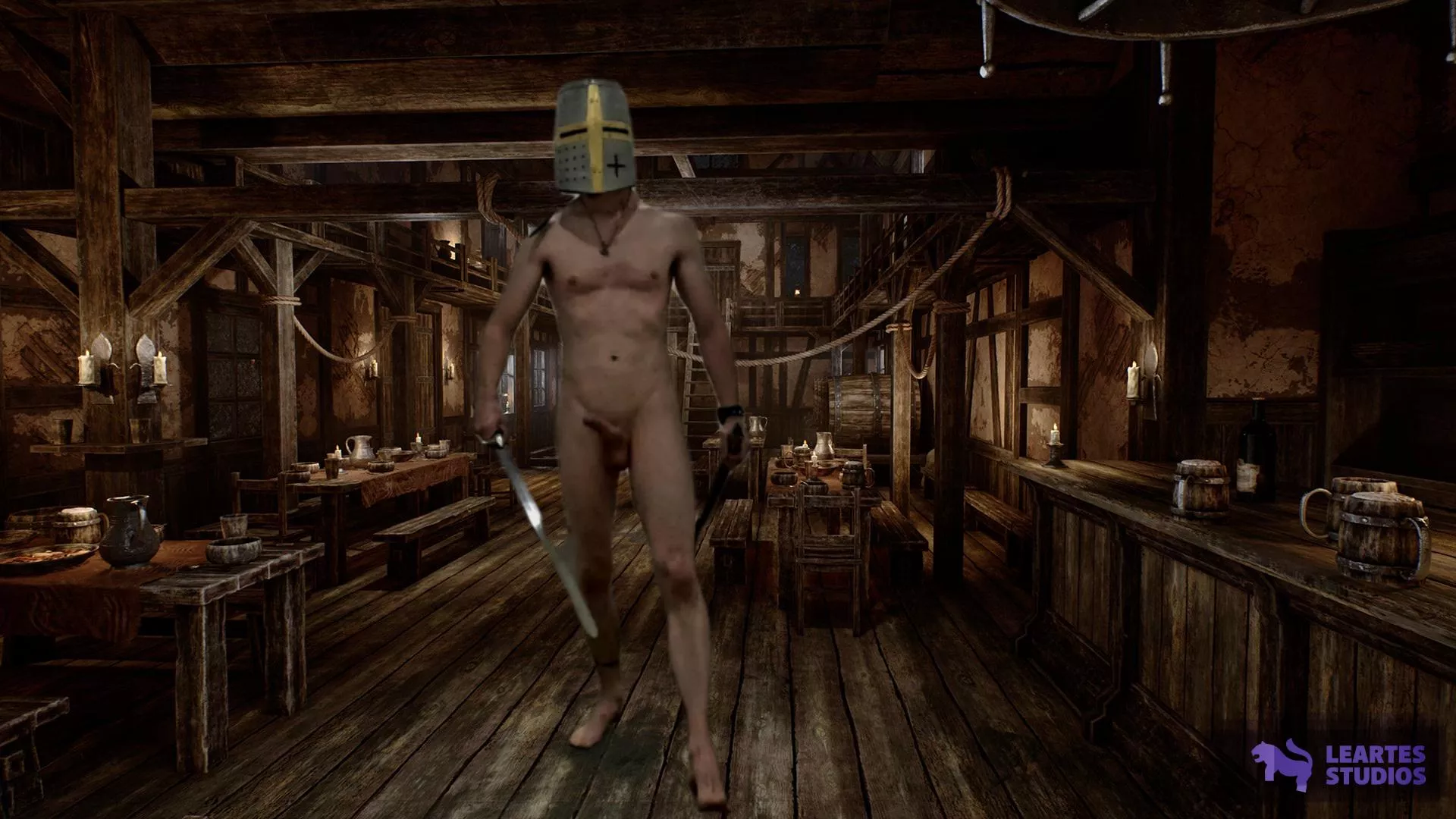 Brawl at the tavern! Ar[m] yourself!