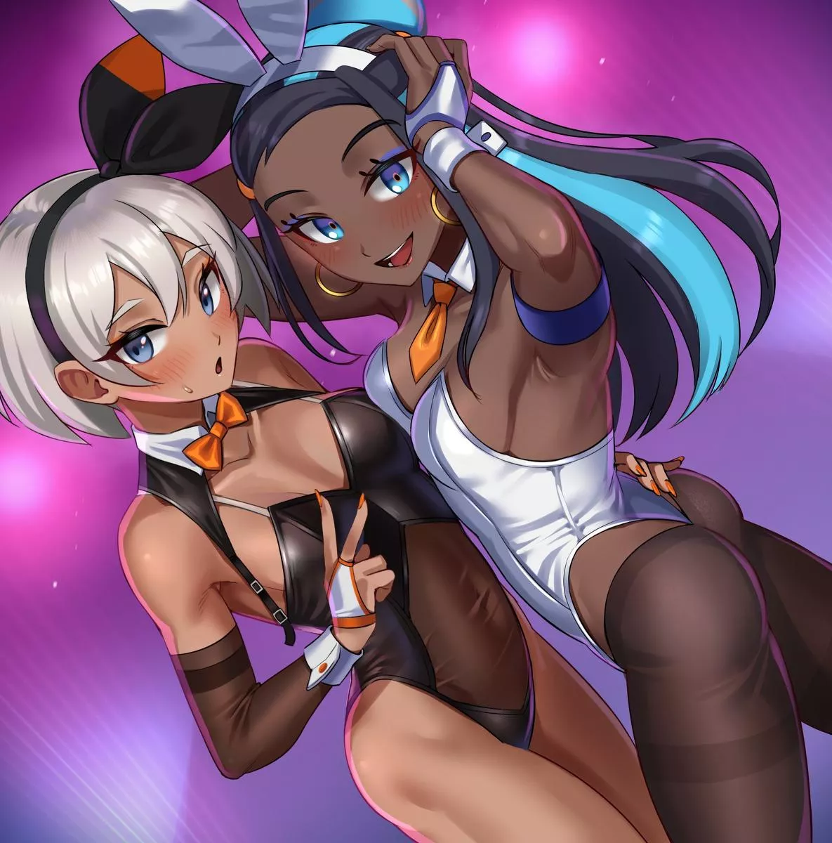 Bunny Nessa and Bea [Pokemon]