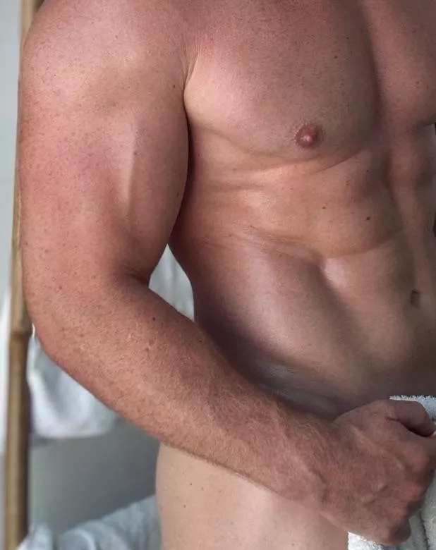 Describe my arms and how they make you feel?