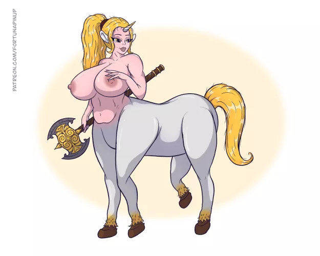 Goddess Centaur Milf is looking for some meat (Fortuna.pinup) [Dungeons & Dragons]