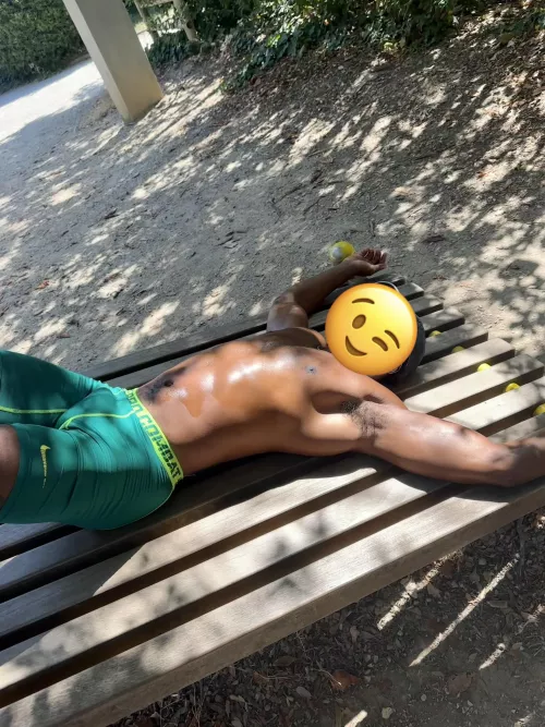 Not to sweaty… yet