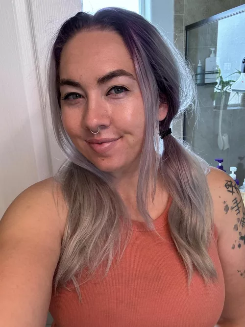 Pigtails and a smile 😊