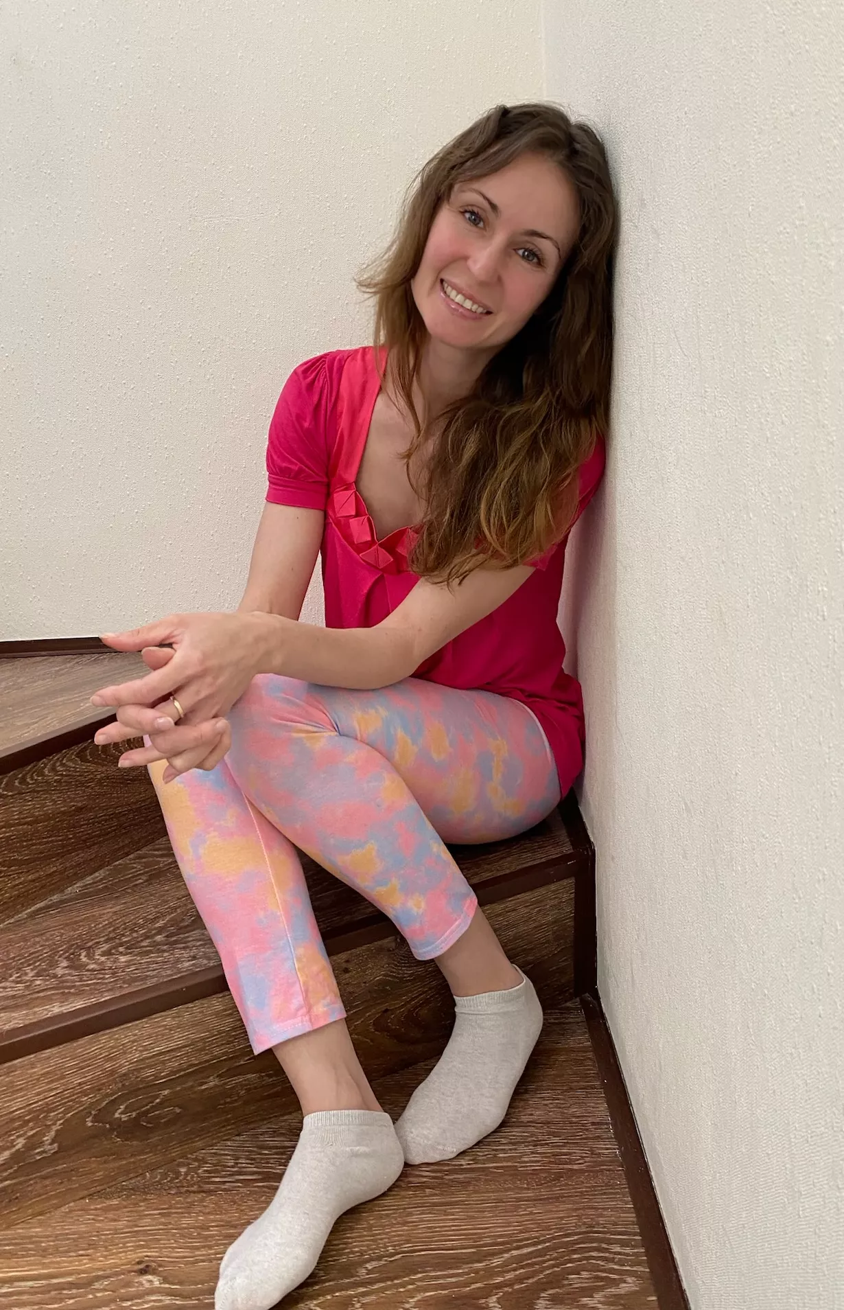 Pink leggings are my favorite. And these are really great