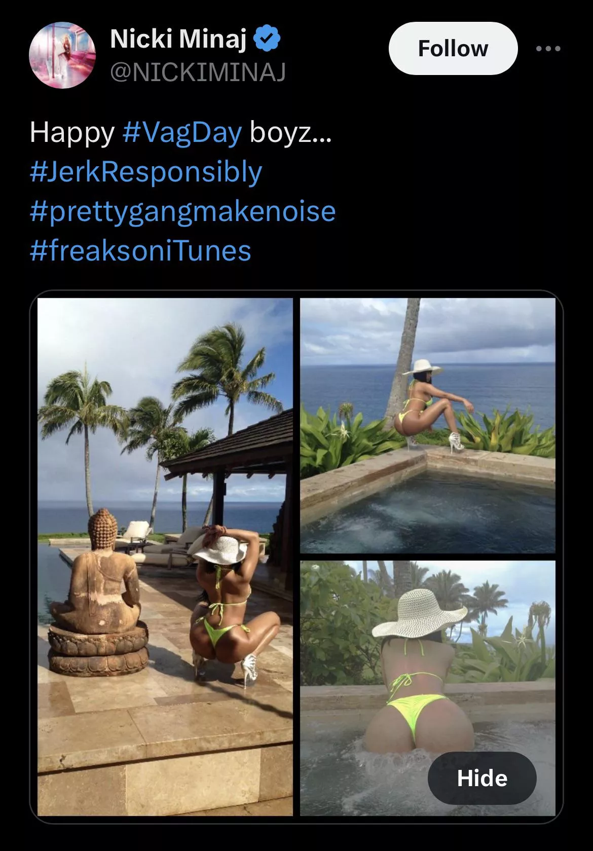 Remembering when Nicki Minaj encouraged her fans to #JerkResponsibly for her on V Day