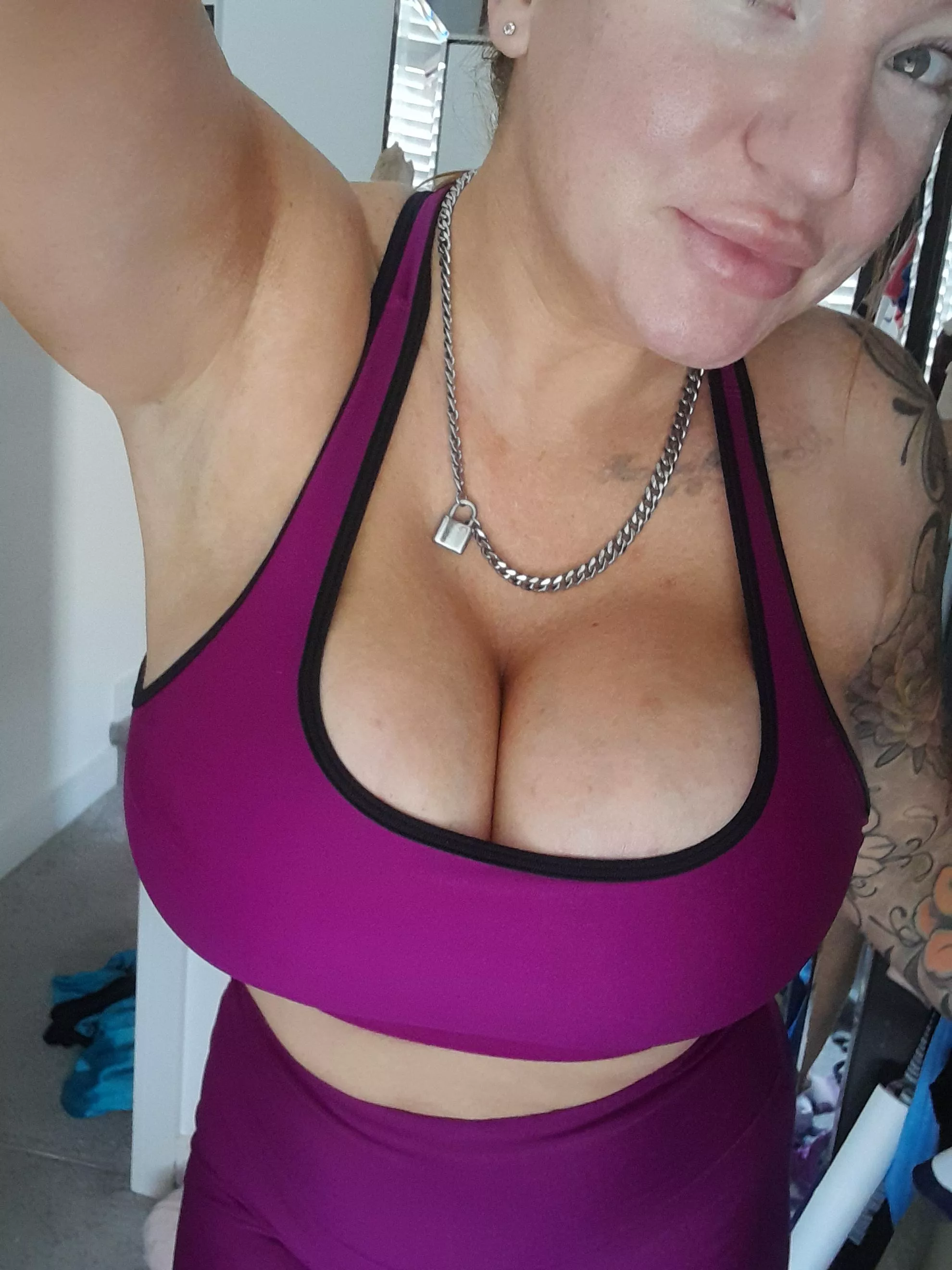 They do get squeezed into small tops