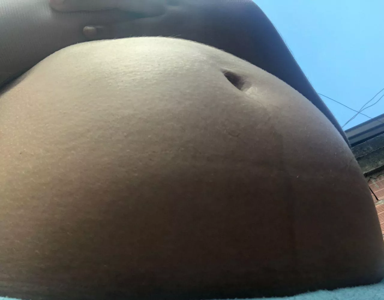 worried mother because no one wants to take care of her during her pregnancy