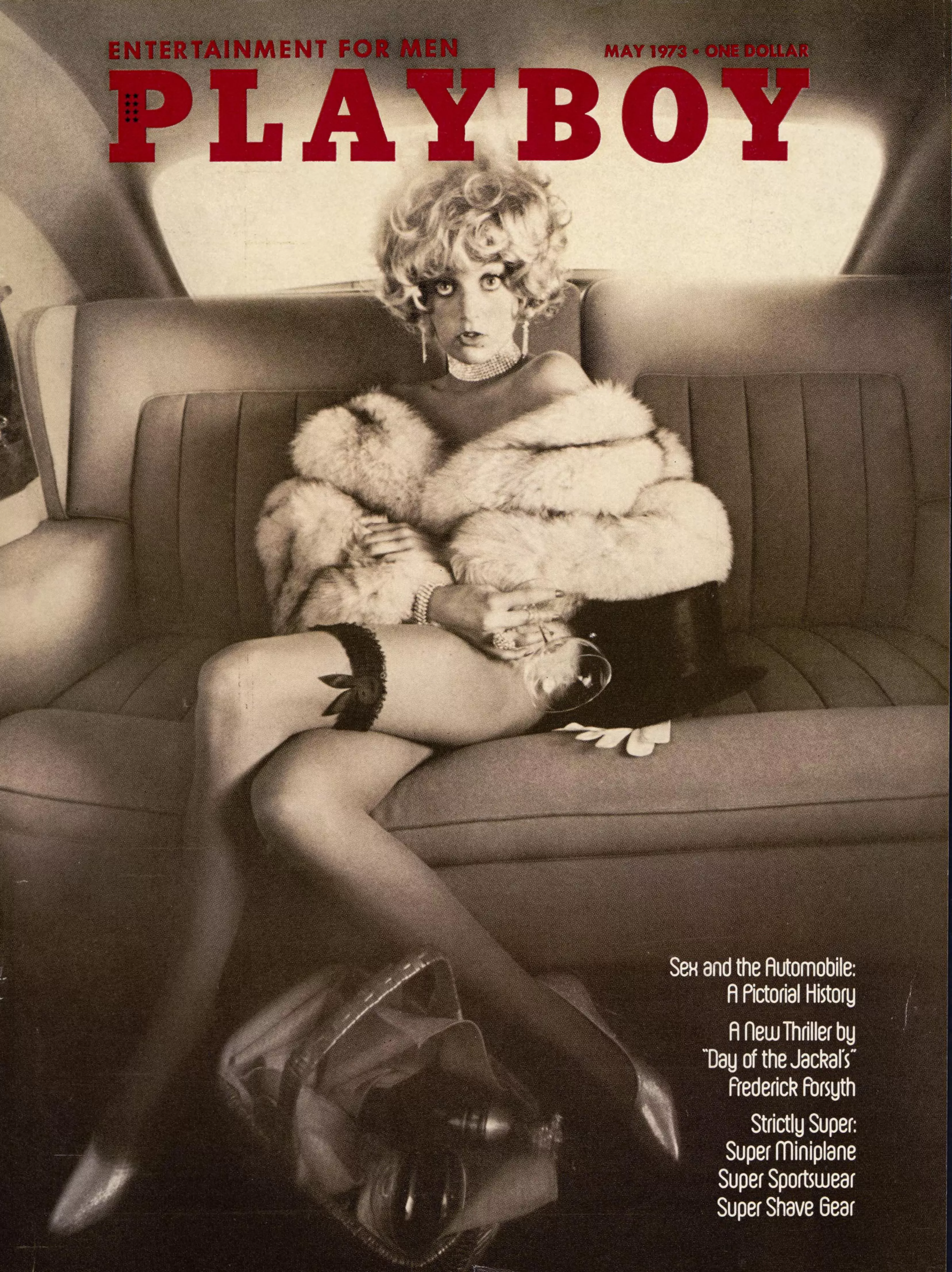 Anulka Dziubinska on the cover of the U.S. edition of PB for May 1973.