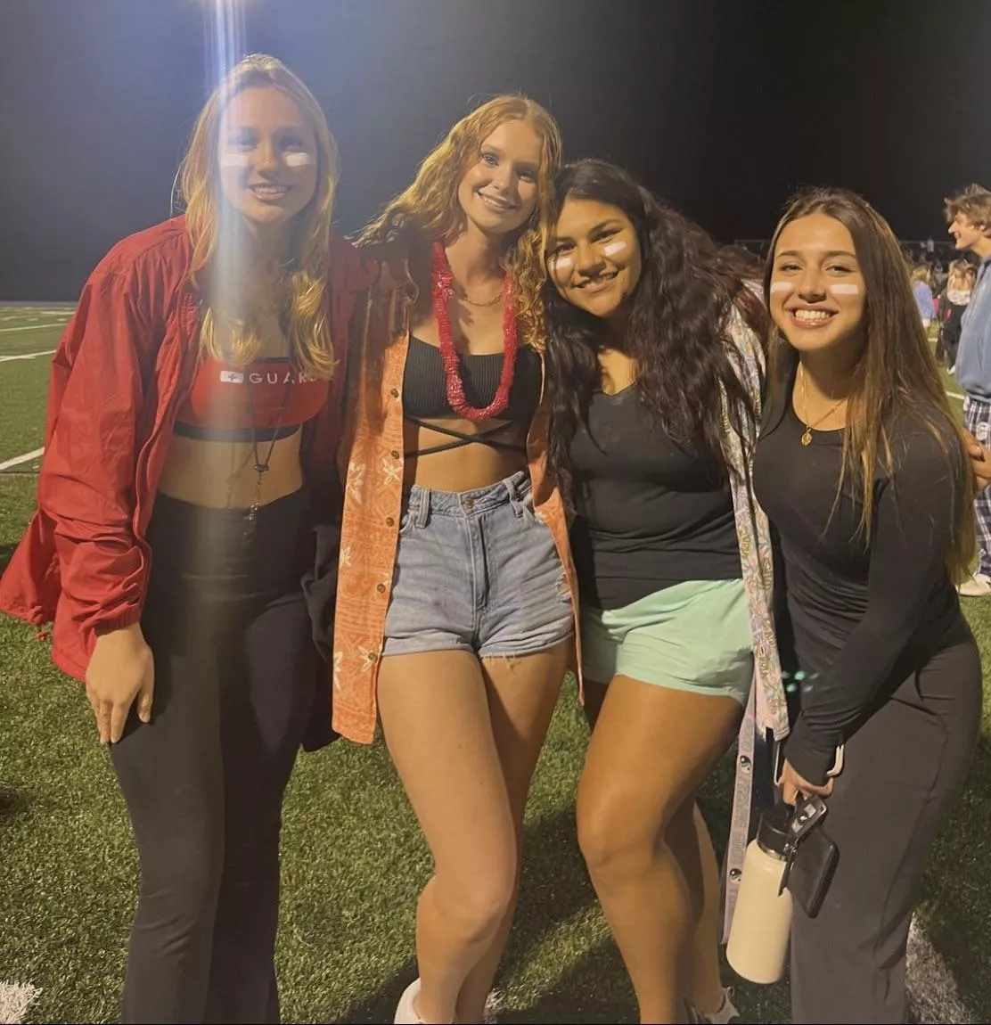 Football Field. Left to Right 1-4.