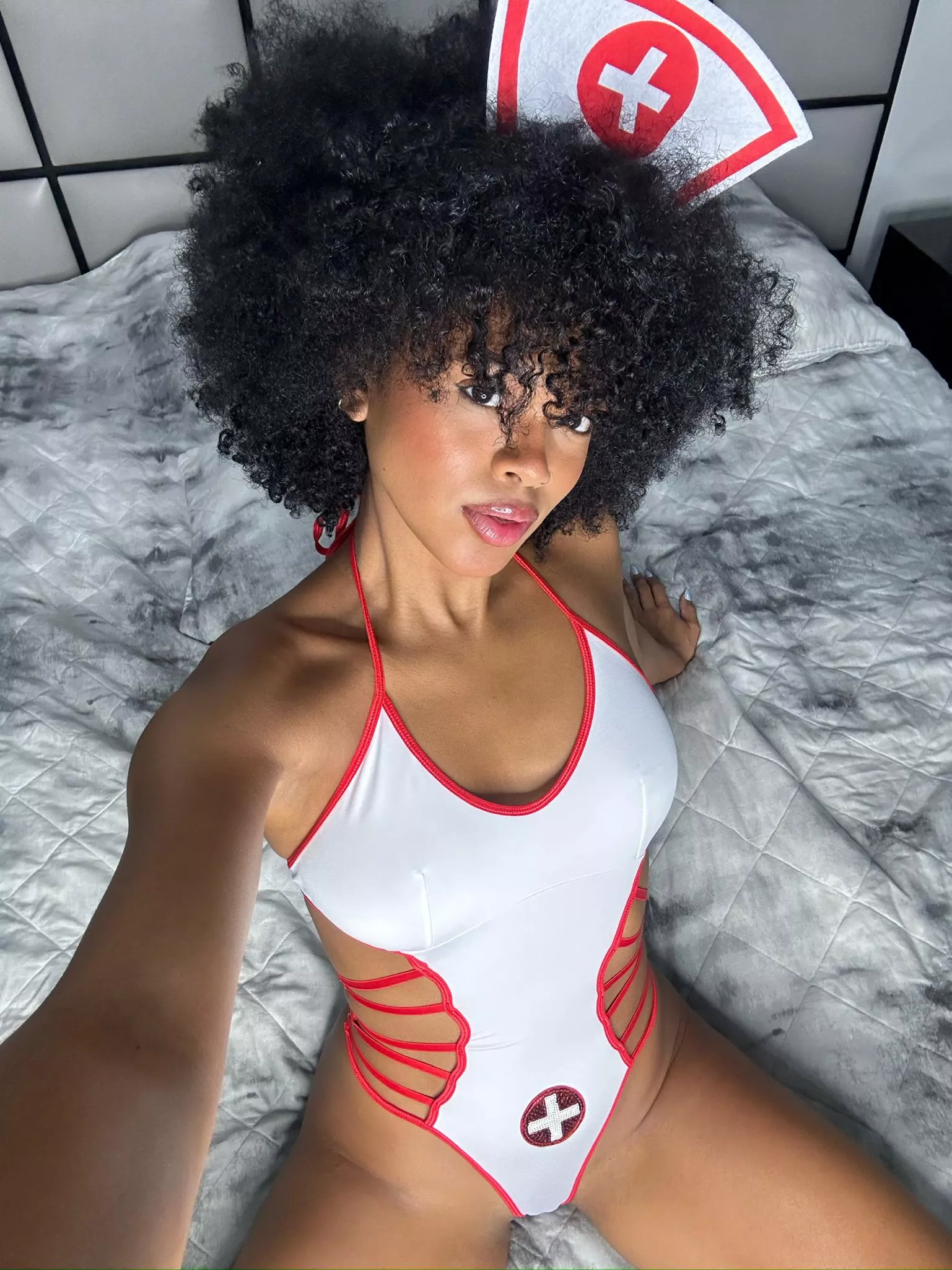 Hot nurse needs a good cock 