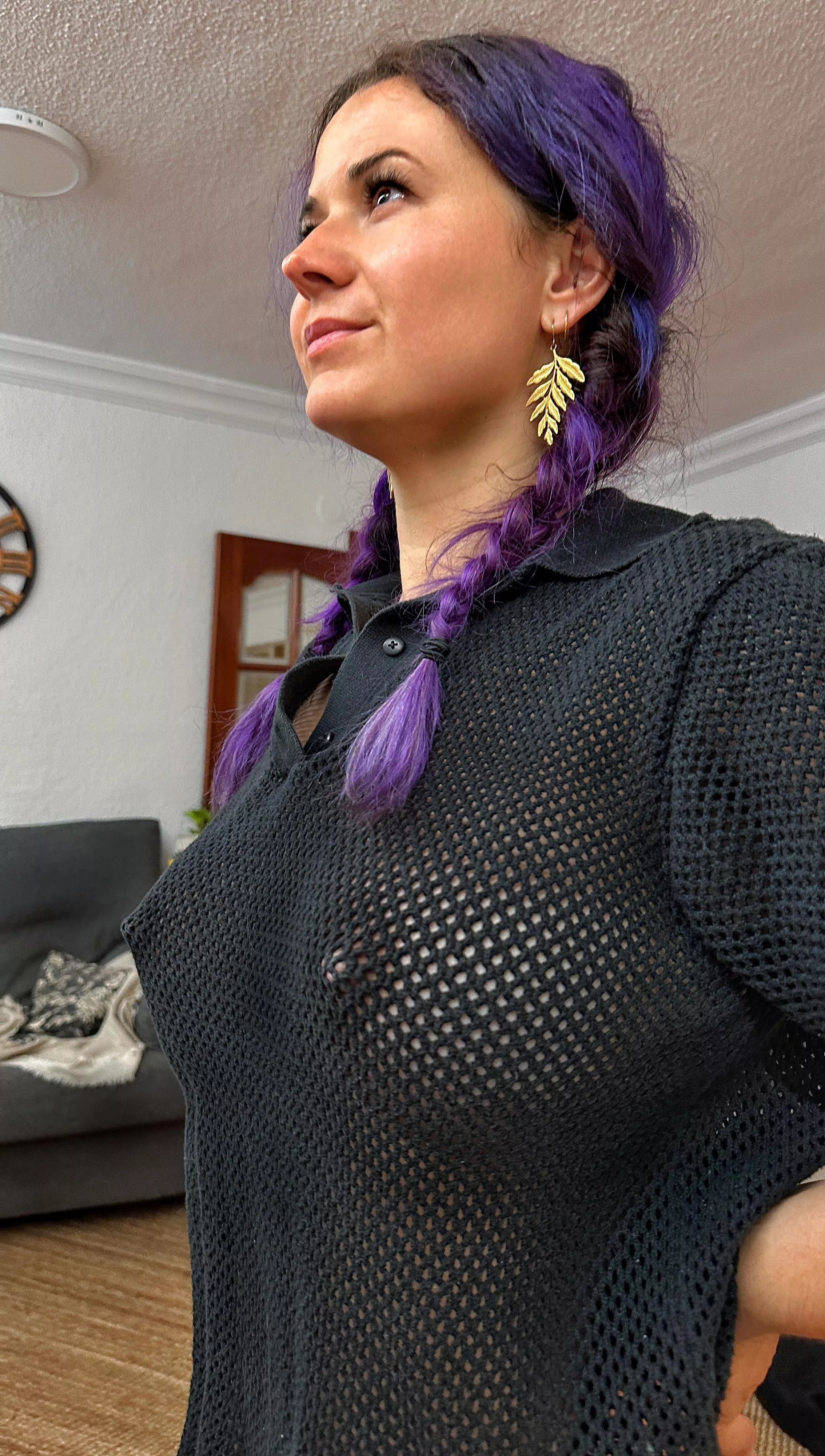 I love tops that hide nothing and show everything off.