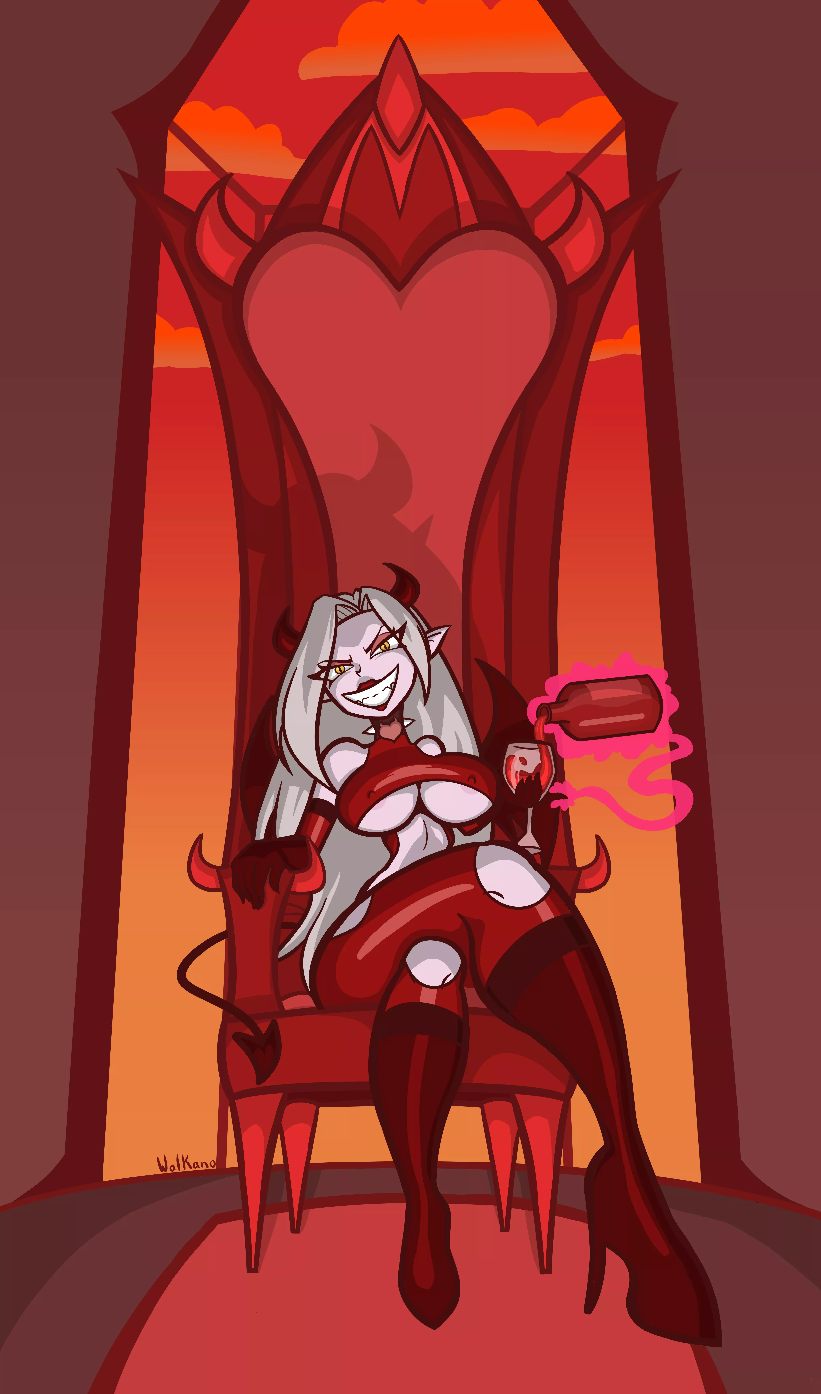 Malavera on her throne