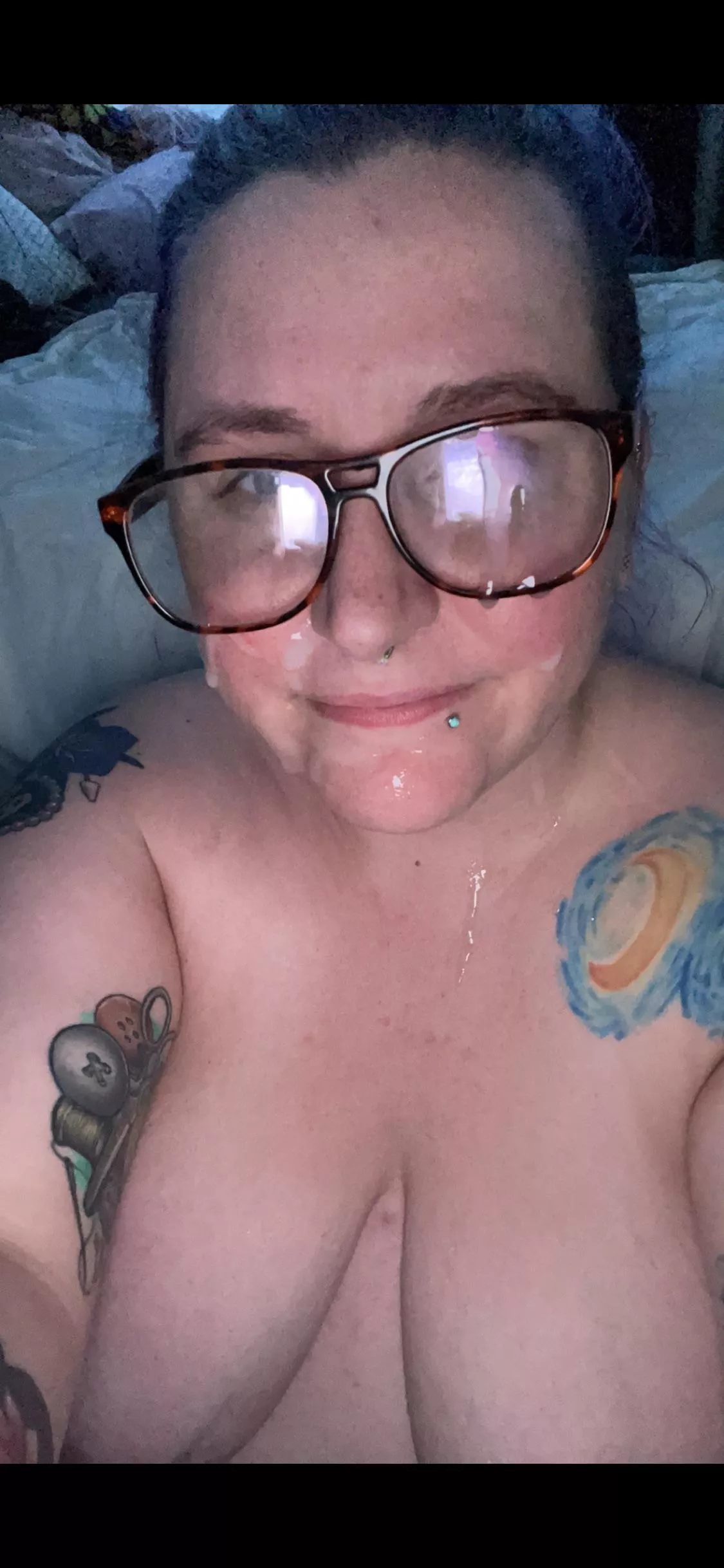 Messy selfies are the best