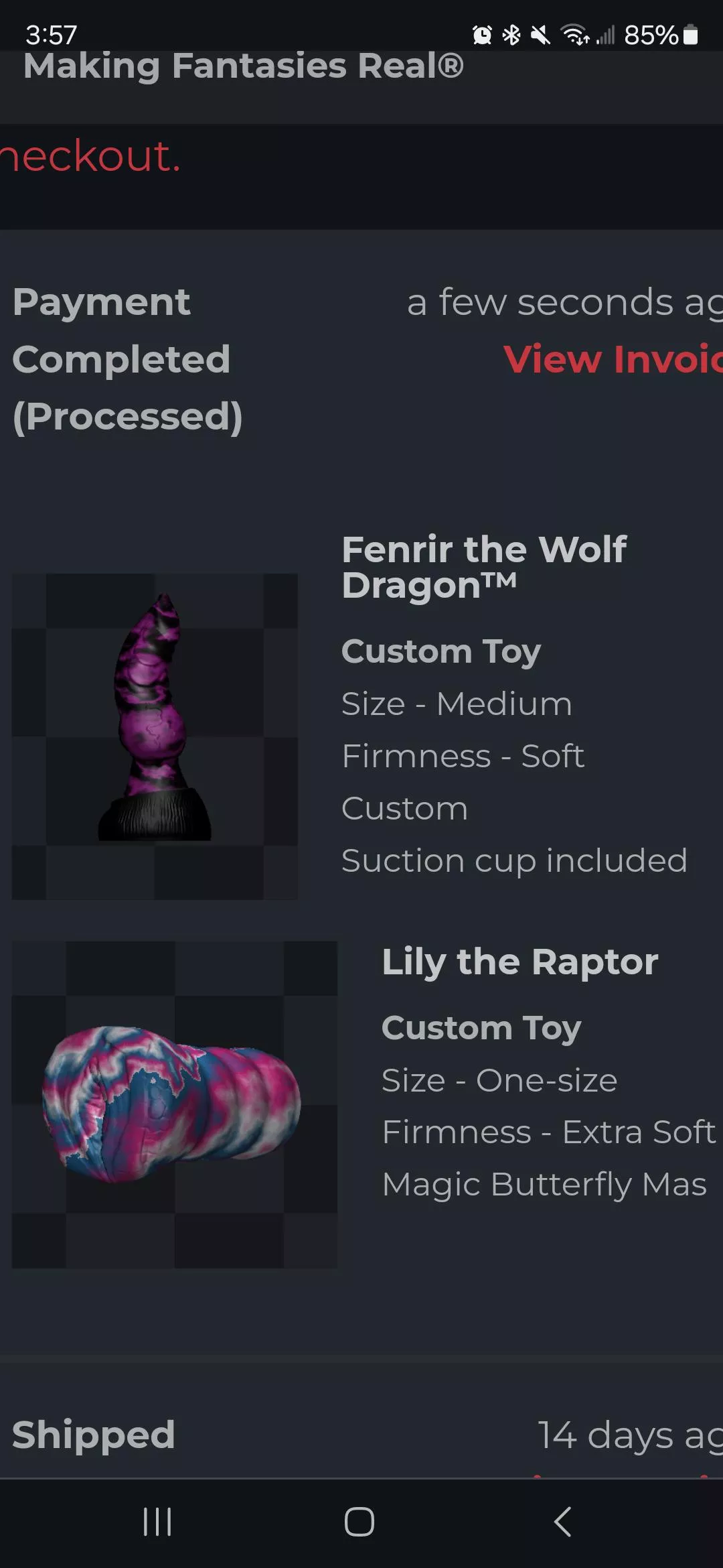 My custom order for this month, the wait is gonna be excruciating. Can't wait to see how they turn out.