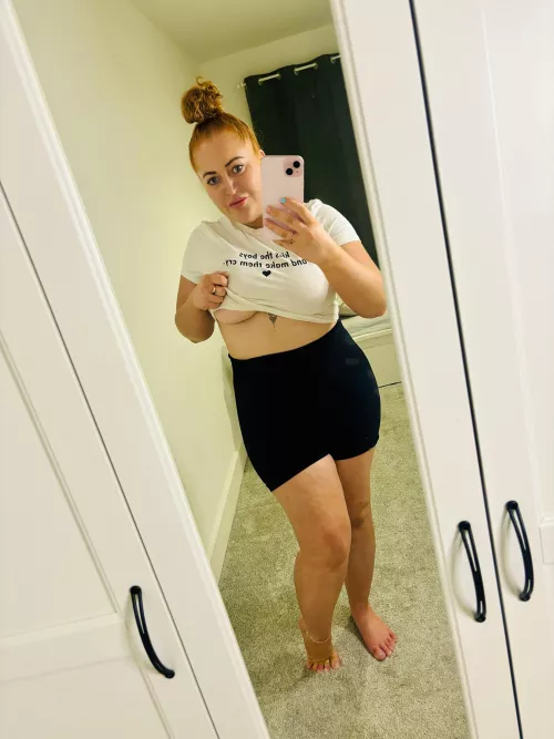 My underboob is saying hi to you