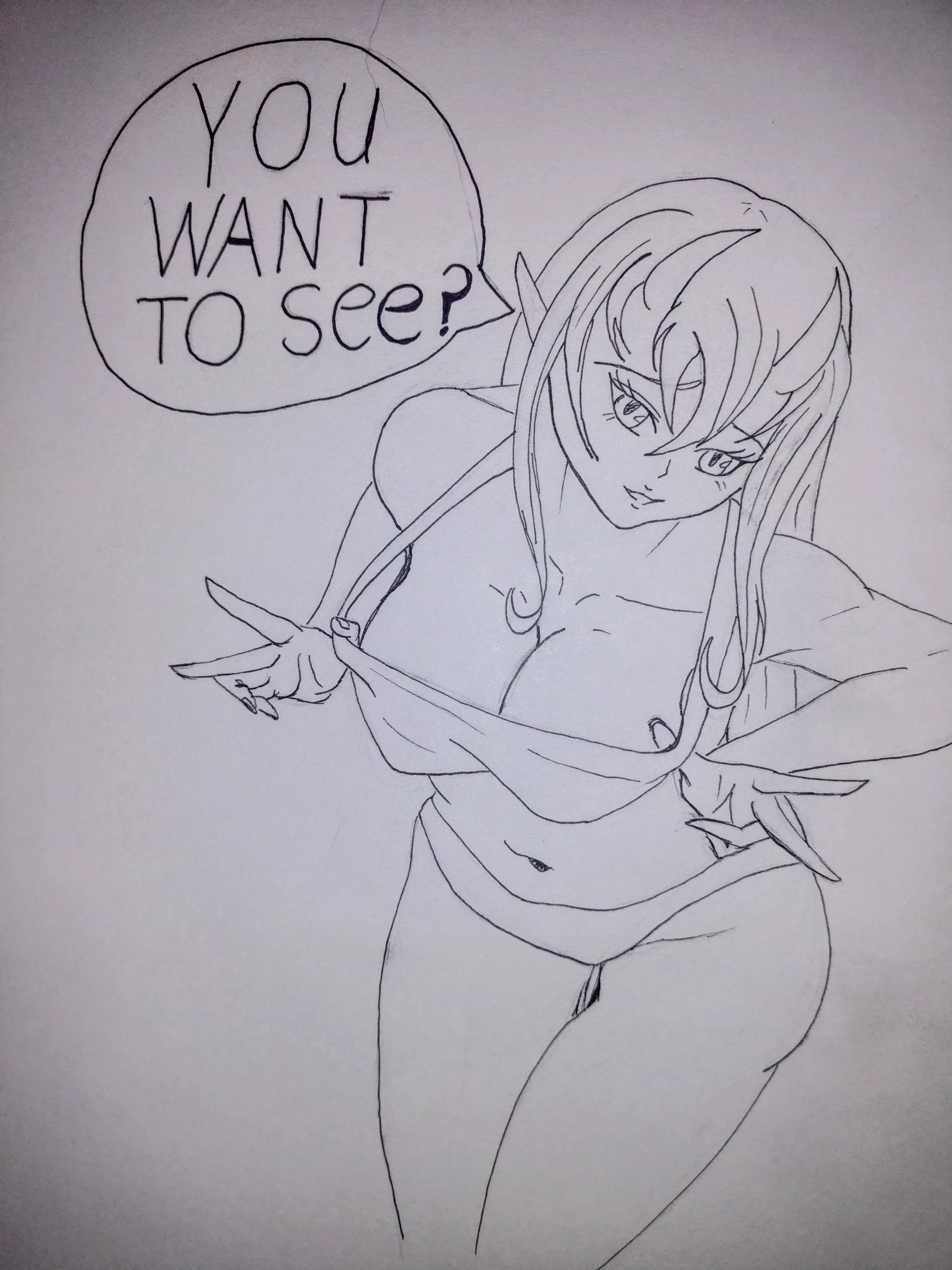 Oni Girl Teasing You 