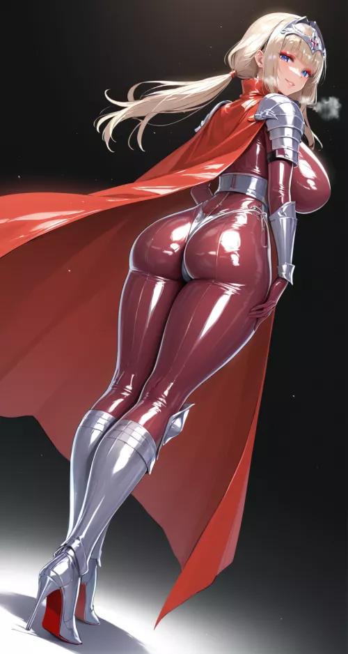 Red Latex Knight 