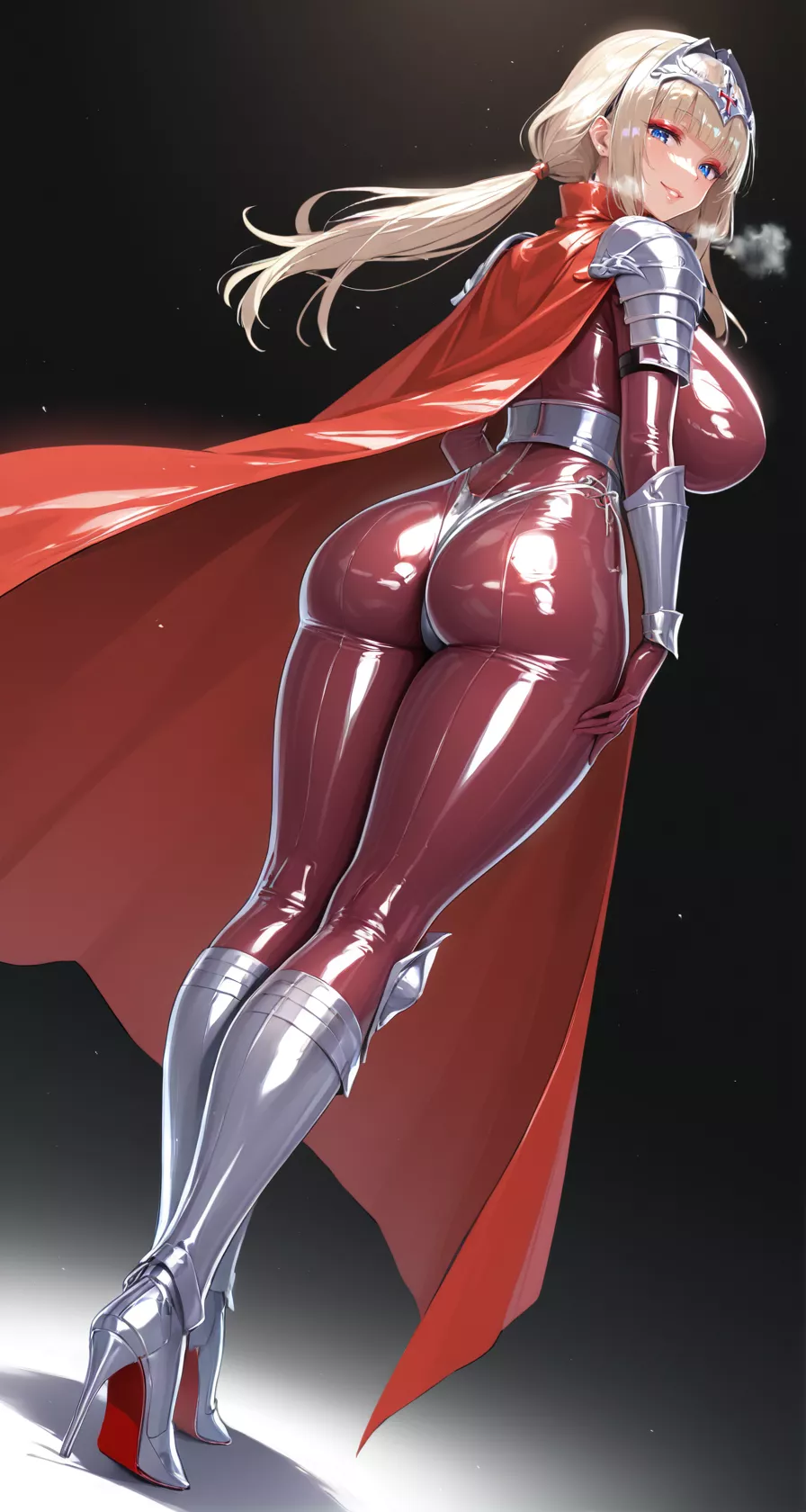 Red Latex Knight 